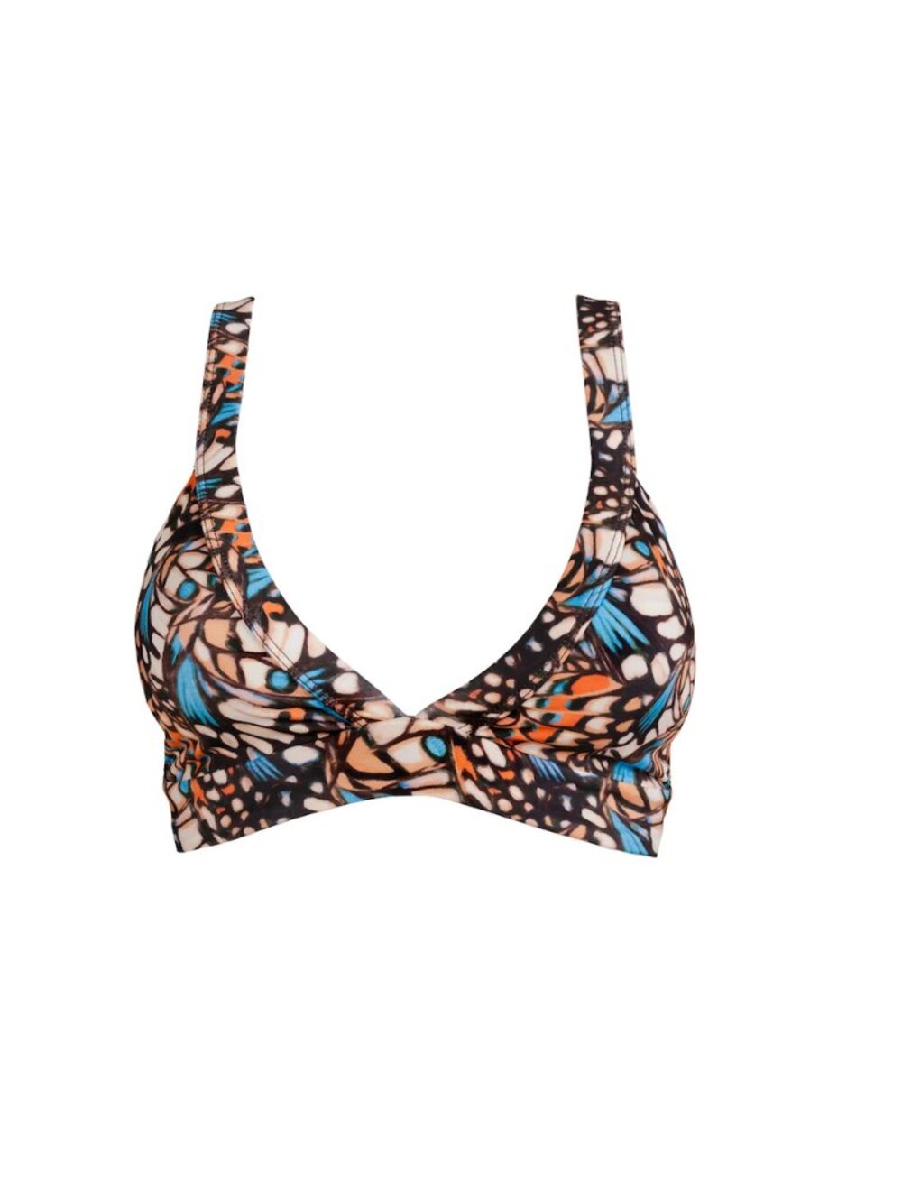 Kitty and Vibe Banded Triangle Top in Mik